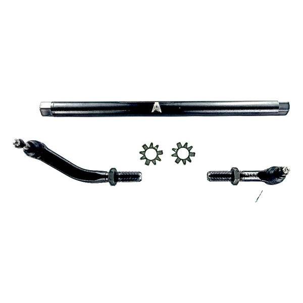 Apex Chassis - Apex Chassis Heavy Duty JK 2.5 Ton Heavy Duty No Flip Drag Link Assembly in Steel. Fits: 07-18 Jeep Wrangler JK JKU Rubicon Sahara Sport. Note this NO-FLIP kit fits vehicles with a lift of 3.5 inches or less - KIT132 - Image 1