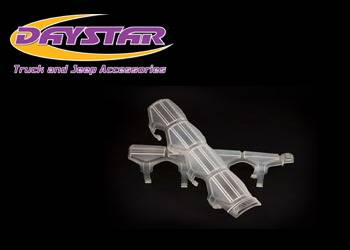 Daystar - Daystar Universal Shock and Steering Stabilizer Armor Clear Includes Mounting Rings Set of 4 Daystar - KU71127CL - Image 1