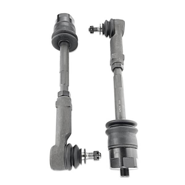 Apex Chassis - Apex Chassis Heavy Duty Tie Rod Assembly Fits: 99-06 Chevy Silverado/Suburban/Sierra 1500 HD/2500/3500  00-06  GMC Yukon XL1500/2500  02-06 Chevy Avalanche 1500 Includes: Left & Right Inner & Outer Tie Rod - KIT108 - Image 1