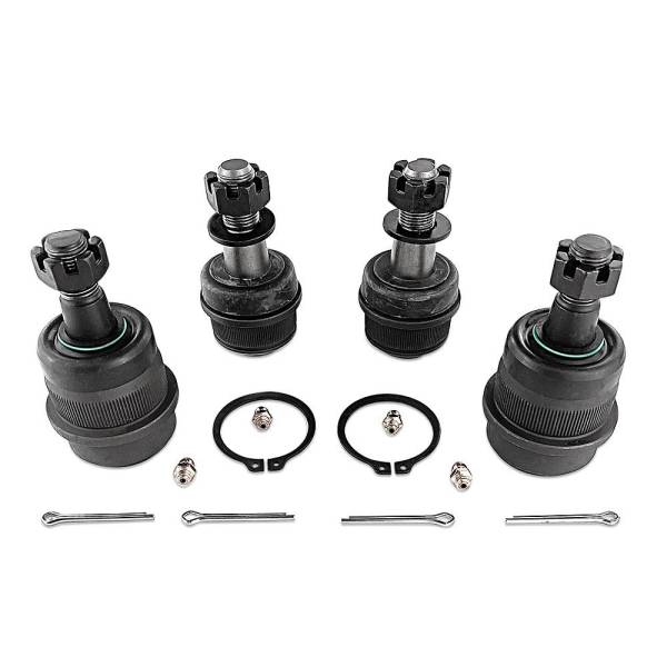 Apex Chassis - Apex Chassis Heavy Duty Ball Joint Kit Fits: 07-18 Jeep Wrangler JK  99-04 Jeep Grand Cherokee Includes: 2 Upper & 2 Lower - KIT102 - Image 1
