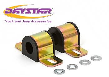 Daystar - Daystar Sway Bar Bushing 1 1/8 Inch ID Large Braket Pair Daystar - KU05012BK - Image 1