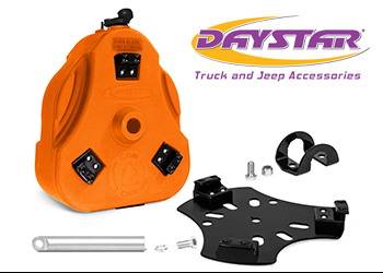 Daystar - Daystar Cam Can Trail Box Orange W/ 1.5 Inch Roll Bar Mount Daystar - KU71129TB - Image 1