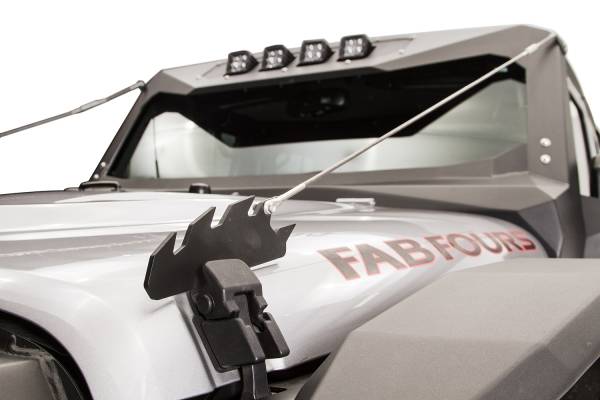Fab Fours - Fab Fours Limb Riser For Vehicles w/Vi-Cowl Matte Black Powder Coat - JK1060-1 - Image 1