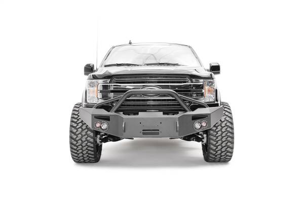 Fab Fours - Fab Fours Premium Winch Front Bumper w/Pre-Runner Guard - FF18-H4552-1 - Image 1