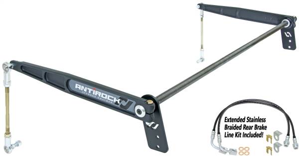 RockJock 4x4 - RockJock Antirock® Sway Bar Kit Rear Steel Arms - CE-9900JKR4 - Image 1