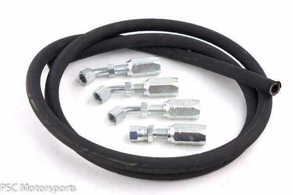 PSC Steering - PSC Steering Hose Kit, Field Serviceable Steering Assist Cylinder Installation for Jeep JK - HK2035 - Image 1