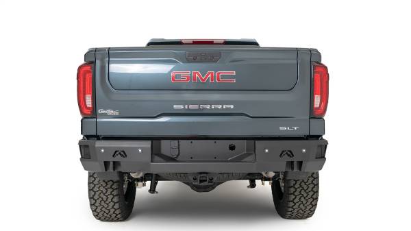 Fab Fours - Fab Fours Premium Rear Bumper 2 Stage Black Powder Coat - CS19-W4050-1 - Image 1