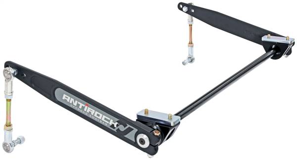 RockJock 4x4 - RockJock Antirock® Sway Bar Kit Front Aluminum Mounts 17 in. Steel Arms - CE-9900XJF - Image 1