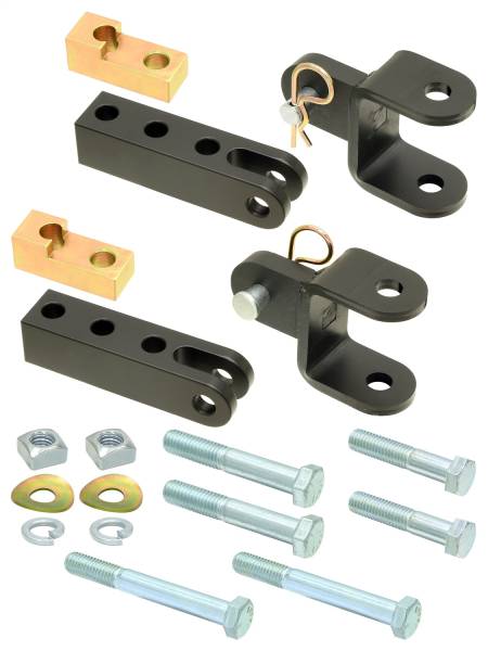 RockJock 4x4 - RockJock Tow Bar Mounting Kit Incl. Mounting Hardware Works w/Stock/And Some Other Aftermarket Bumpers For Use w/PN[CE-9033F] - CE-9033TJ - Image 1