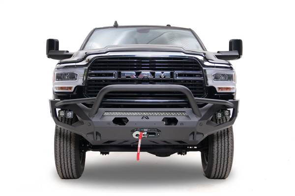 Fab Fours - Fab Fours Matrix Front Bumper w/Pre-Runner Guard Bare Plate Steel - DR19-X4452-B - Image 1