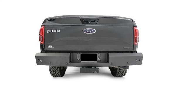 Fab Fours - Fab Fours Red Steel Rear Bumper - FF15-RT3250-1 - Image 1