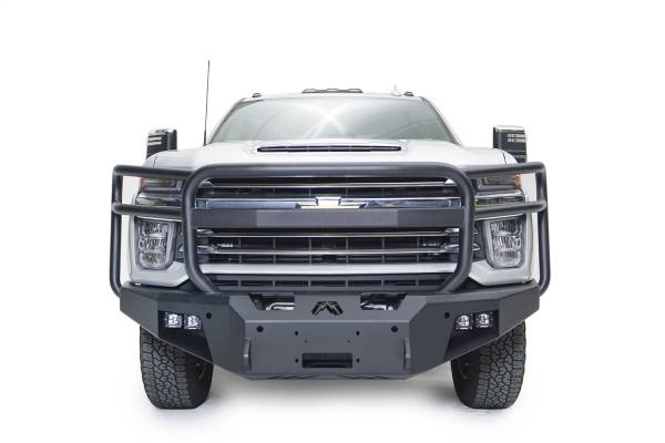 Fab Fours - Fab Fours Premium Winch Front Bumper w/Full Grill Guard Bare - CH20-A4950-B - Image 1