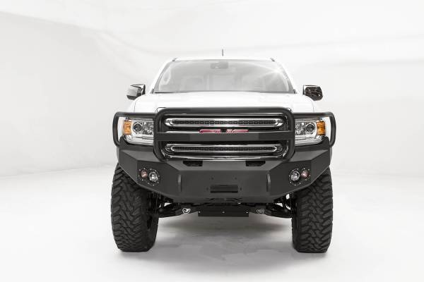 Fab Fours - Fab Fours Premium Winch Front Bumper 2 Stage Black Powder Coated w/Full Guard - GC15-H3450-1 - Image 1