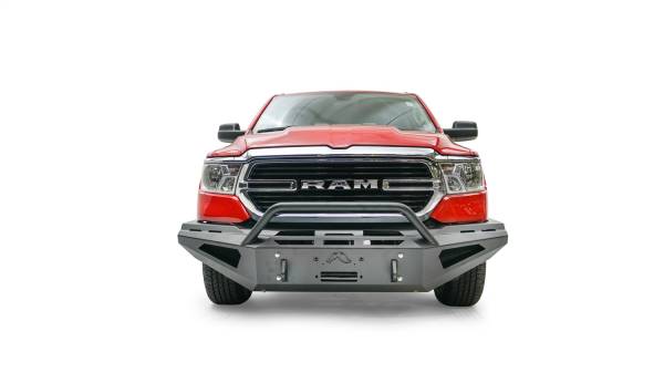 Fab Fours - Fab Fours Red Steel Front Bumper w/Pre-Runner Guard - DR19-RS4262-1 - Image 1