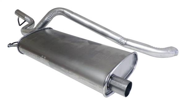 Crown Automotive Jeep Replacement - Crown Automotive Jeep Replacement Muffler And Tailpipe Incl. Muffler/Tailpipe/Clamp  -  52022039 - Image 1