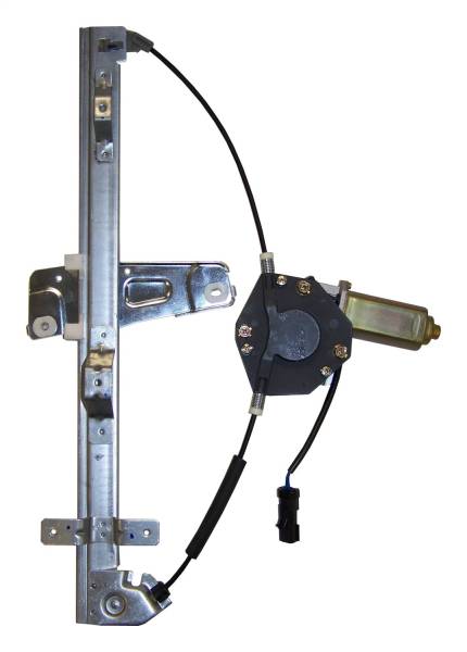 Crown Automotive Jeep Replacement - Crown Automotive Jeep Replacement Window Regulator Front Right Motor Included thru 3/9/00  -  55076466AG - Image 1