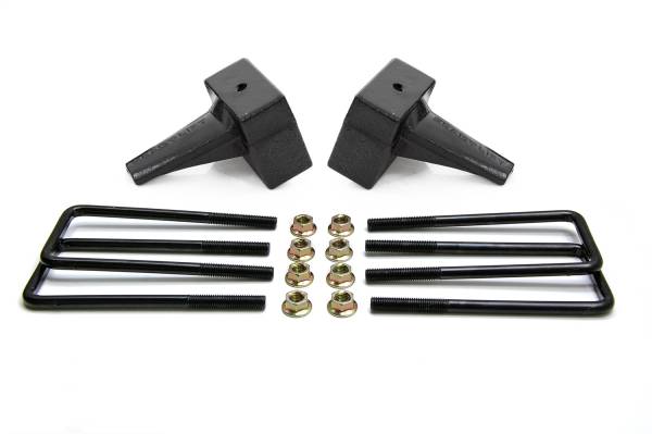 ReadyLift - ReadyLift Rear Block Kit 5 in. Blocks Incl. U-Bolts All Required Hardware - 26-2105 - Image 1