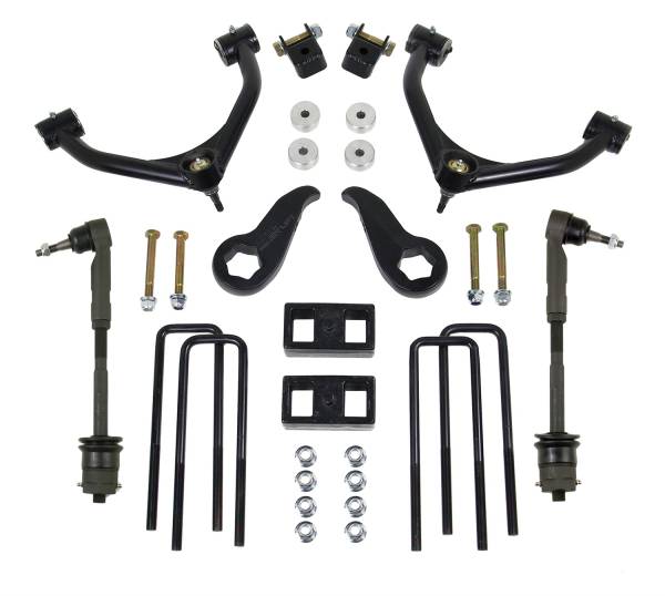 ReadyLift - ReadyLift SST® Lift Kit 4 in. Front/1 in. Rear Lift w/Tubular Upper Control Arms - 69-3411 - Image 1