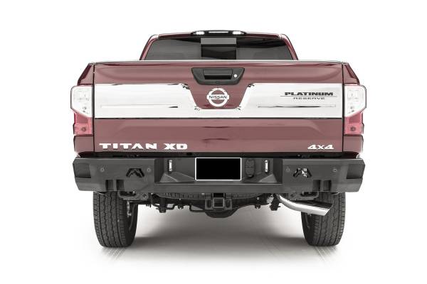 Fab Fours - Fab Fours Premium Rear Bumper Uncoated/Paintable w/Sensors [AWSL] - NT16-W3751-B - Image 1