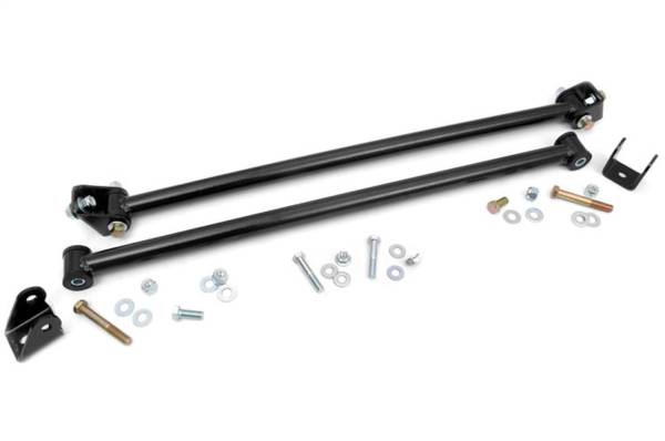 Rough Country - Rough Country Kicker Bar Kit For 5-7.5 in. Lift Incl. Mounting Brackets Hardware - 1262 - Image 1