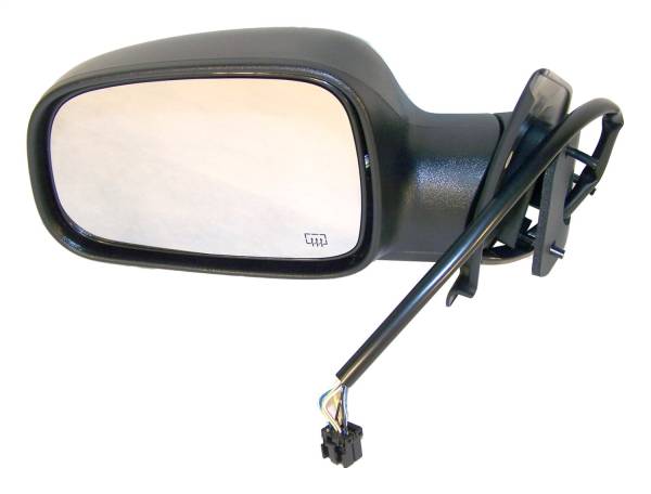 Crown Automotive Jeep Replacement - Crown Automotive Jeep Replacement Door Mirror Left Power w/Memory Heated Foldaway Black  -  55155231AB - Image 1