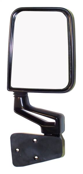 Crown Automotive Jeep Replacement - Crown Automotive Jeep Replacement Door Mirror and Arm Right Black Door Mount  -  82201772 - Image 1