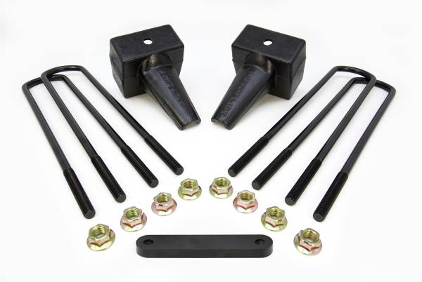 ReadyLift - ReadyLift Rear Block Kit 5 in. Flat Blocks Incl. U-Bolts/Carrier Bearing Spacer For Use w/2 Pc. Drive Shaft - 66-2222 - Image 1