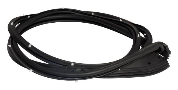 Crown Automotive Jeep Replacement - Crown Automotive Jeep Replacement Door Weatherstrip Front Left  -  55399213AD - Image 1