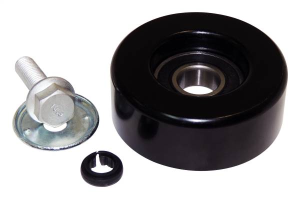 Crown Automotive Jeep Replacement - Crown Automotive Jeep Replacement Drive Belt Idler Pulley For Use w/ 2007-18 Jeep JK Wrangler/ 2008-12 KK Liberty/ 2007-09 Dodge Nitro w/ 2.8L Diesel Engine Smooth Top Idler  -  68027603AA - Image 1