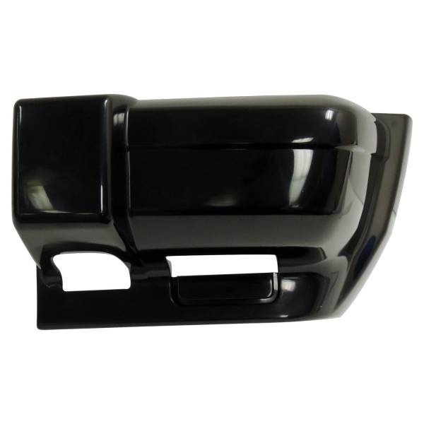 Crown Automotive Jeep Replacement - Crown Automotive Jeep Replacement Bumper Cap Front Left Flat Black  -  5DY01TZZAC - Image 1