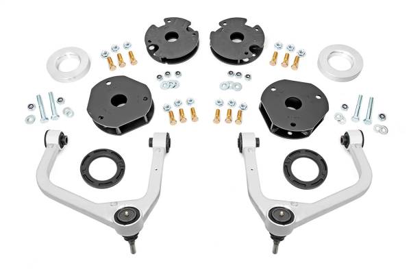 Rough Country - Rough Country Suspension Lift Kit 3.5 in. w/Forged Upper Control Arms - 11400 - Image 1