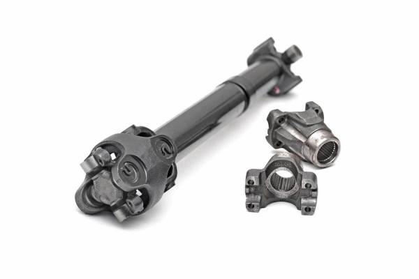 Rough Country - Rough Country CV Drive Shaft Front For 3.5-6 in. Short Arm Lift Kits For 2.5-6 in. Long Arm Lift Kits Incl. Flanges Yokes Hardware Fits Dana 30 and Dana 44 Front Axles - 5071.1A - Image 1
