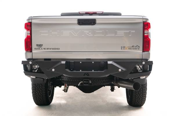 Fab Fours - Fab Fours Vengeance Rear Bumper 2 Stage Black Powder Coated - CH20-E4951-1 - Image 1