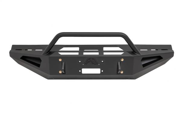 Fab Fours - Fab Fours Red Steel Front Bumper w/Pre-Runner Guard - DR94-RS1562-1 - Image 1