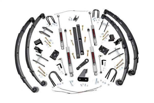 Rough Country - Rough Country X-Series Suspension Lift Kit w/Shocks 4.5 in. Lift - 617.20 - Image 1