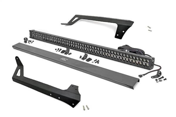 Rough Country - Rough Country LED Light Bar Windshield Mounting Brackets For 50 in. - 70504BLDRLA - Image 1