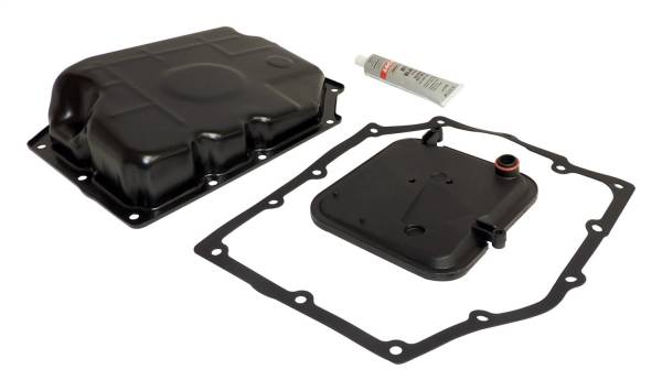 Crown Automotive Jeep Replacement - Crown Automotive Jeep Replacement Transmission Oil Pan Kit Incl. Oil Pan/Filter/RTV Sealant  -  52852912K - Image 1