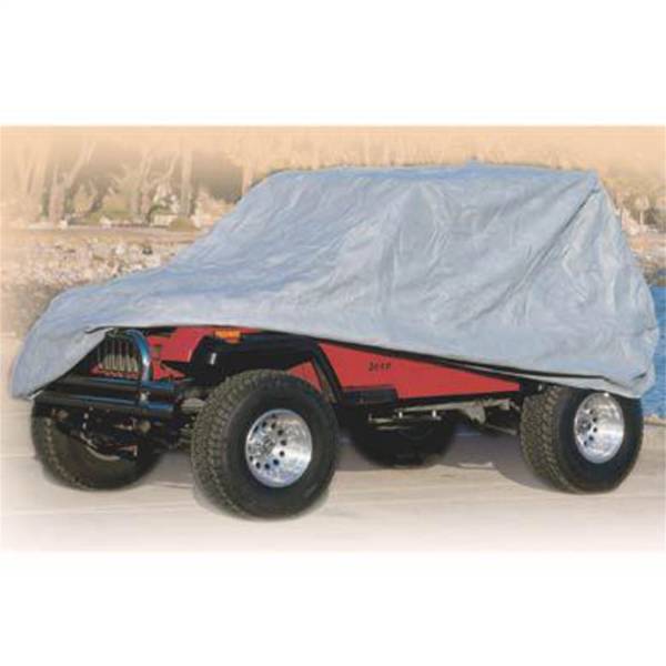 Smittybilt - Smittybilt Jeep Cover Incl. Heavy Duty Grommet Bag Lock Cable No Drill Installation - 825 - Image 1