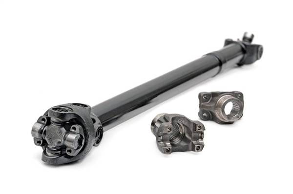 Rough Country - Rough Country CV Drive Shaft Rear For 3.5-6 in. Short Arm Lift Kits For 2.5-6 in. Long Arm Lift Kits Incl. Flanges Yokes Hardware Collapsed Length 23.875 in. Extended Length 27.375 in. - 5097.1 - Image 1
