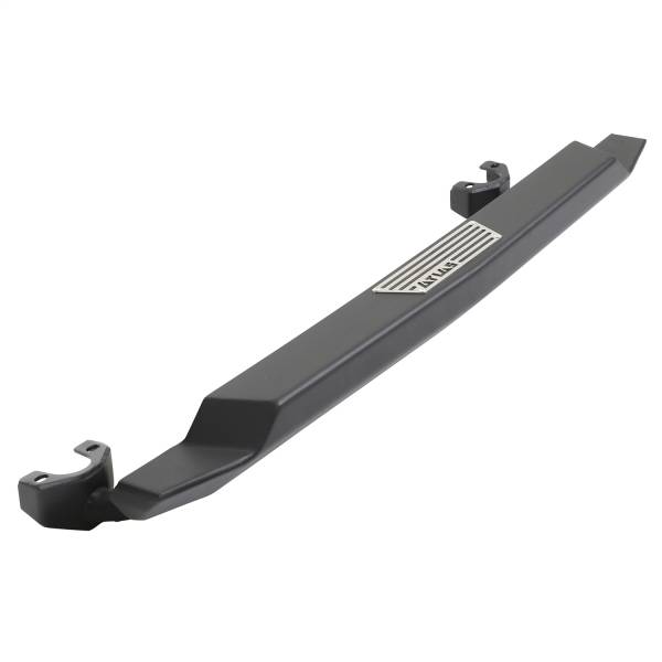 Smittybilt - Smittybilt Atlas XRC Rock Slider Black Powder Coat w/Step Lite Textured - 76897LT - Image 1