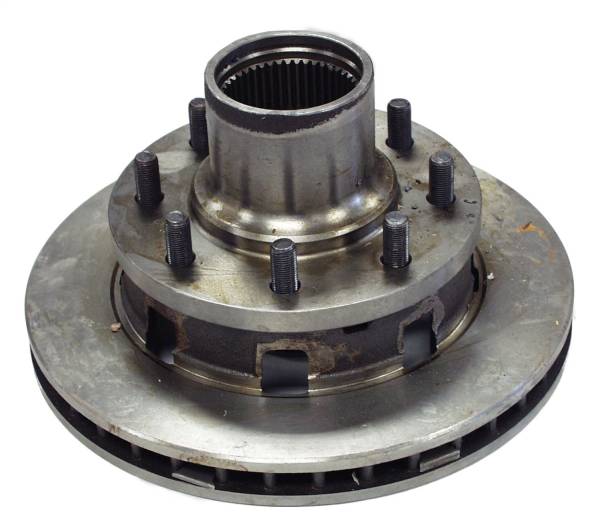 Crown Automotive Jeep Replacement - Crown Automotive Jeep Replacement Hub And Rotor Assembly Front  -  J5359275 - Image 1