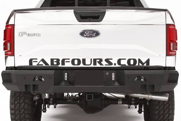 Fab Fours - Fab Fours Premium Rear Bumper Uncoated/Paintable w/Sensors [AWSL] - FF15-W3251-B - Image 1