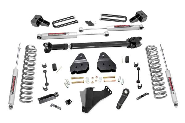 Rough Country - Rough Country Suspension Lift Kit w/N3 Shocks Front Driveshaft 4.5 in. - 55931 - Image 1