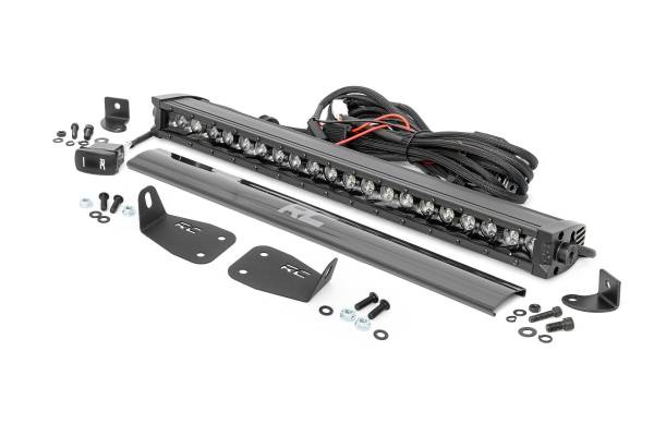 Rough Country - Rough Country LED Bumper Kit 20 in. w/Black Series DRL - 71037 - Image 1