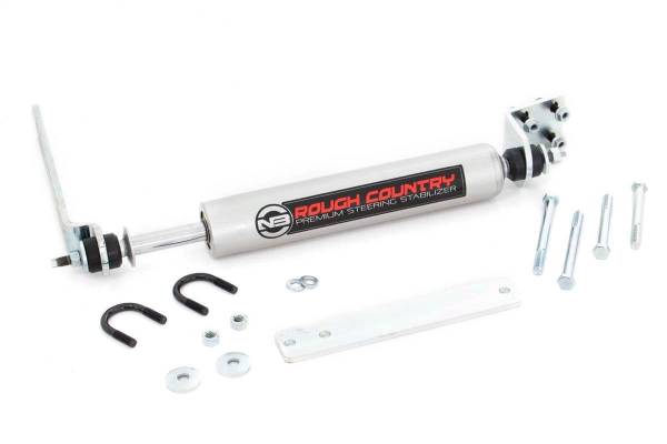 Rough Country - Rough Country N3 Steering Stabilizer Incl. Mounting Brackets and Hardware - 8738430 - Image 1