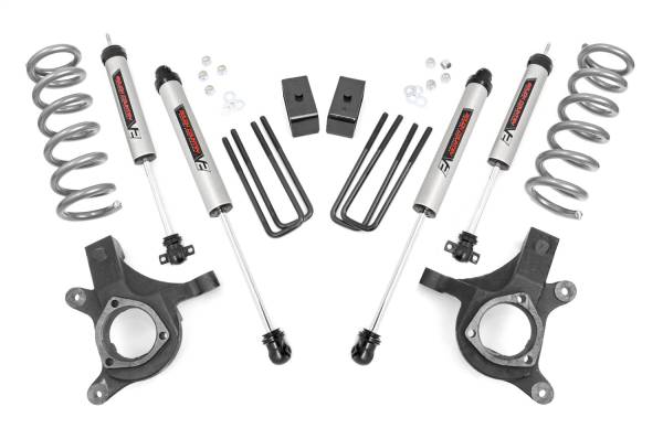 Rough Country - Rough Country Suspension Lift Kit w/Shocks 4.5 in. Lift w/V2 Shocks - 23970 - Image 1