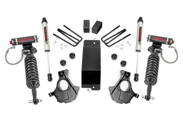 Rough Country - Rough Country Suspension Lift Knuckle Kit w/Shocks 3.5 in. Lift Vertex w/V2 Shocks - 12457 - Image 1