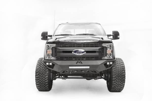 Fab Fours - Fab Fours Vengeance Front Bumper 2 Stage Black Powder Coated w/No Guard - FS17-V4151-1 - Image 1