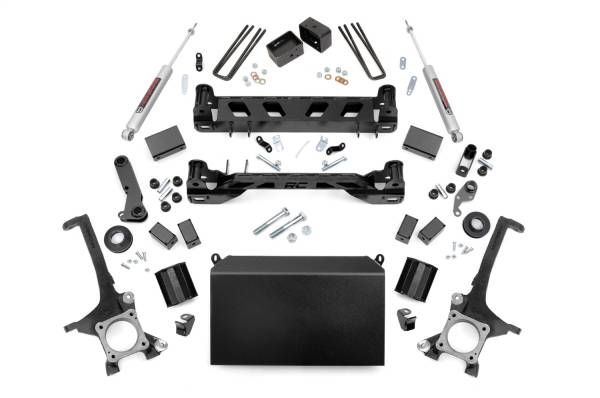 Rough Country - Rough Country Suspension Lift Kit w/Shocks 6 in. Lift Incl. Strut Spacers Rear N3 Shocks - 75230 - Image 1