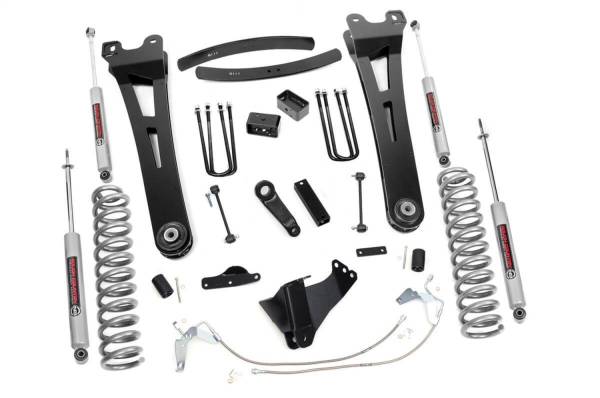 Rough Country - Rough Country Radius Arm Lift Kit w/Shocks 6 in. Lift - 538.20 - Image 1